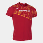 Camiseta selección española atletismo hombre manga corta, vista frontal