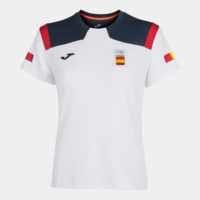 camiseta podium mujer selección española (COE), vista frontal