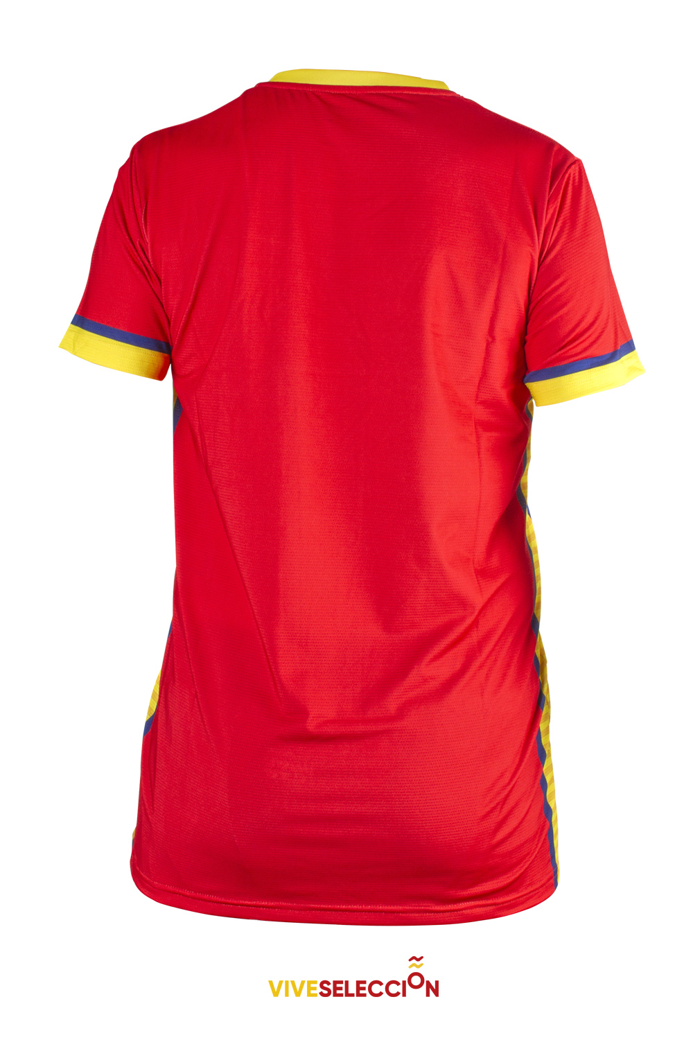 Camiseta selección española de voleibol hombre primera equipación, vista por detrás