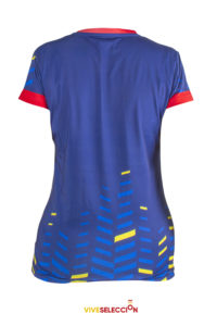 Camiseta selección española voleibol mujer segunda equipación, vista trasera