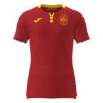 Camiseta españa futsal roja para mujer 2022