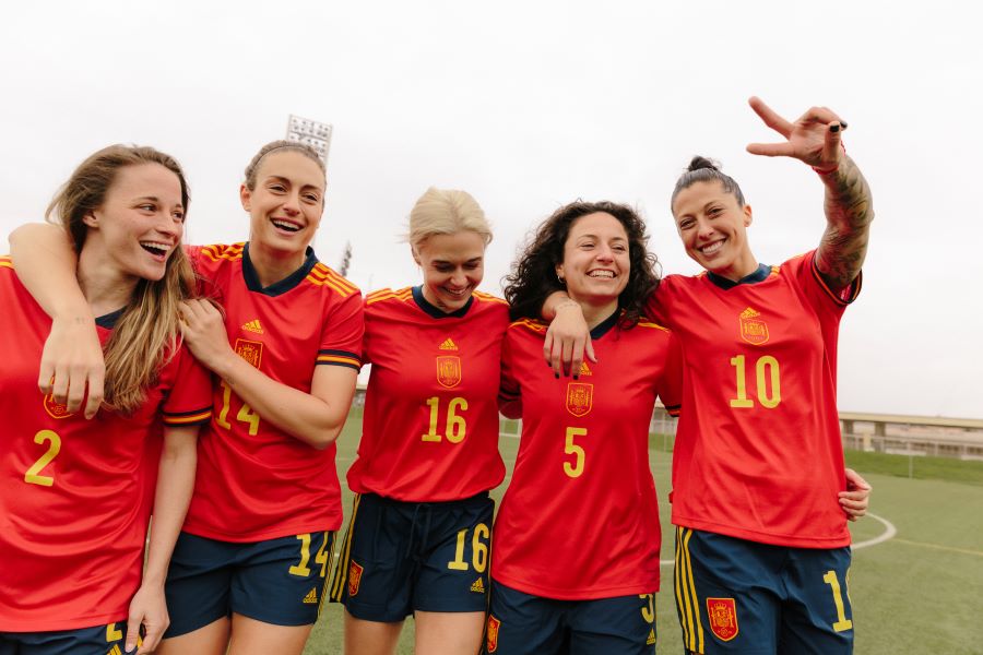 Nueva camiseta mujer primera equipación de la selección española de fútbol Euro 2022