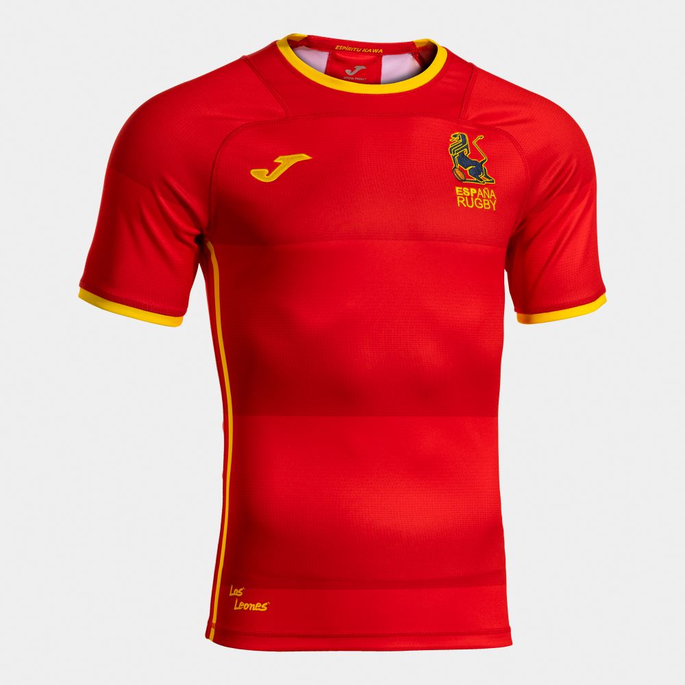 La camiseta para rugby de España roja para niño